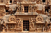 The great Chola temples of Tamil Nadu - The Brihadishwara Temple of Thanjavur. The first (outer) entrance gopura. 